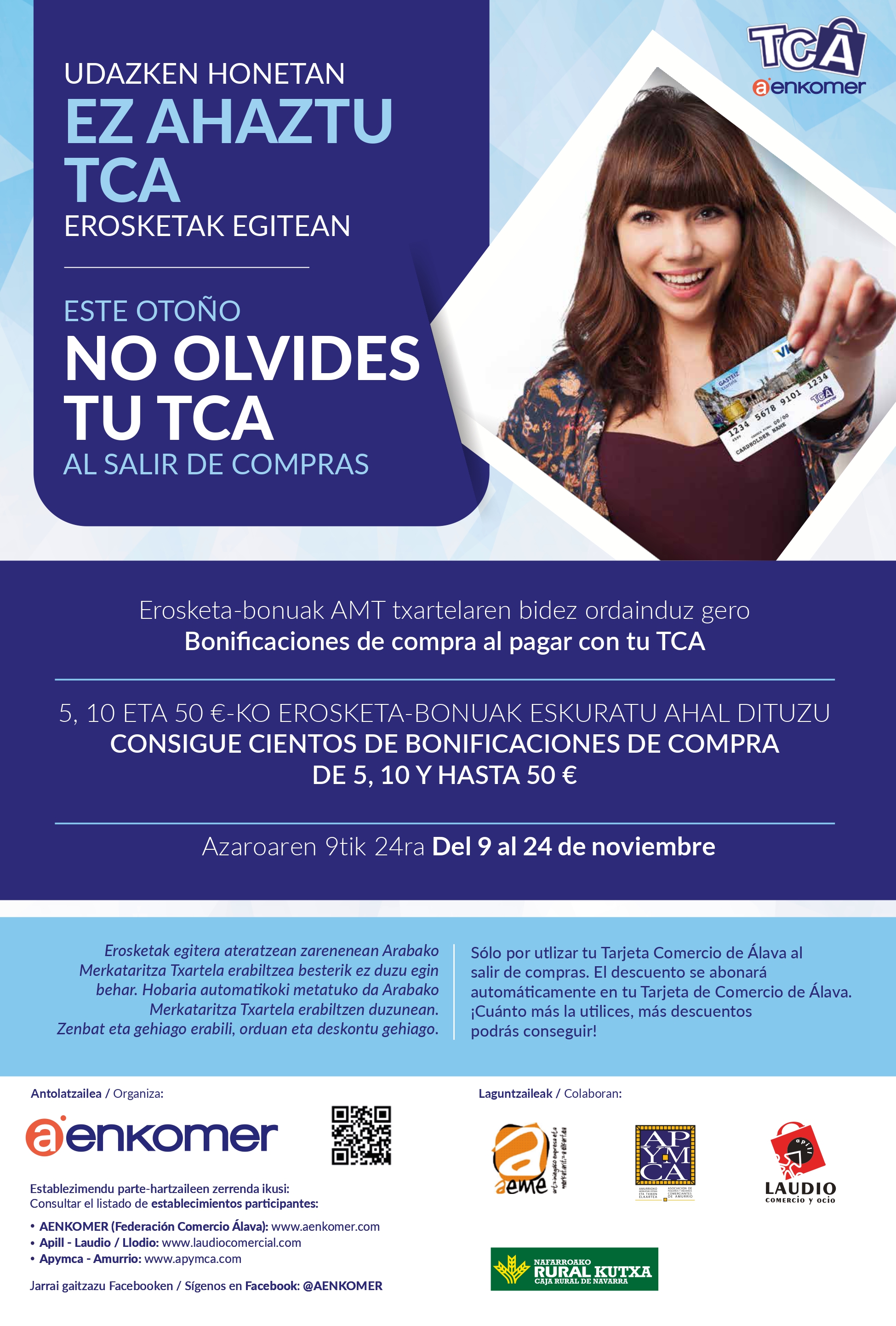 NUEVA CAMPAÑA PARA INCENTIVAR TUS VENTAS CON LA TCA NOVIEMBRE 2020