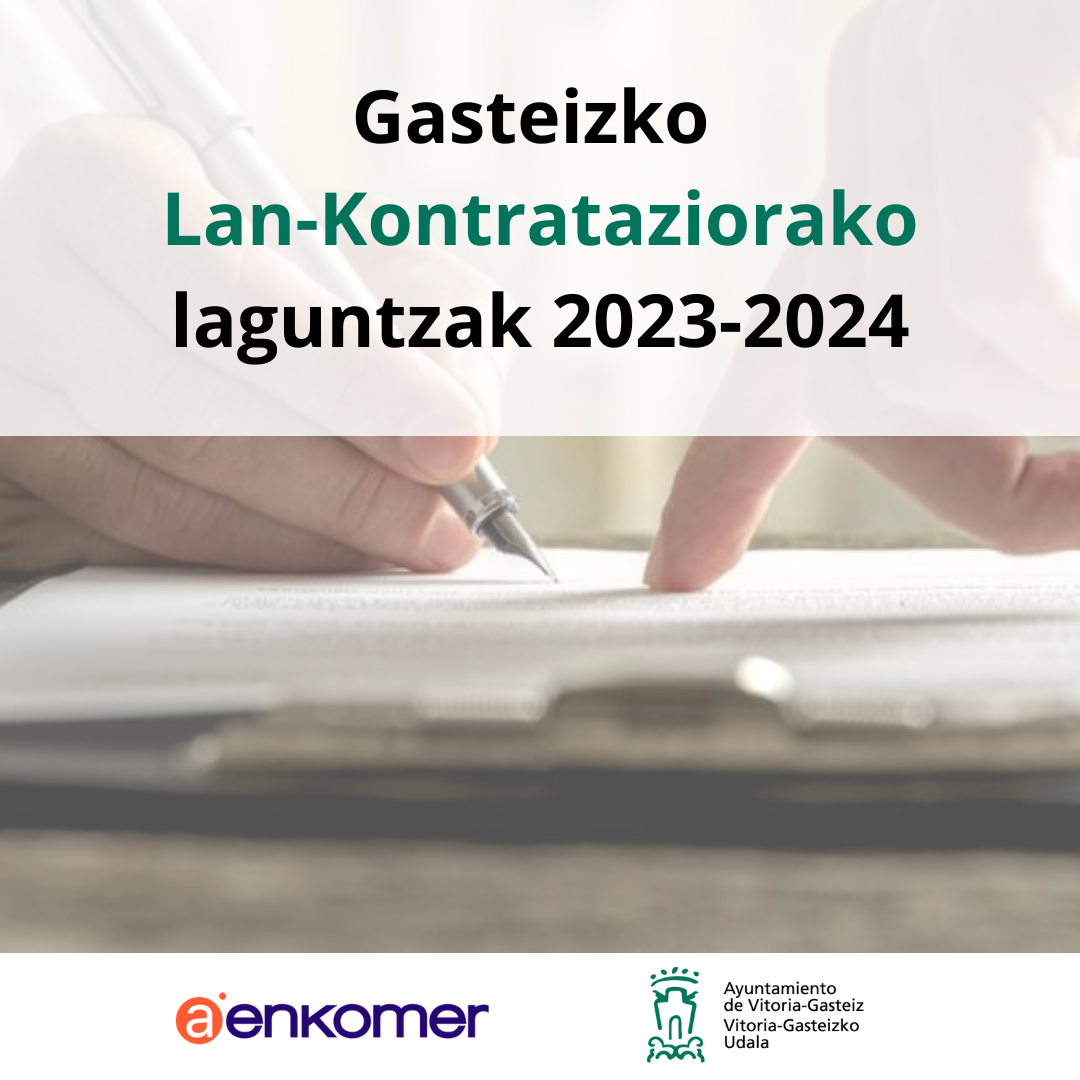 GASTEIZKO LAN KONTRATAZIORAKO LAGUNTZA 2023-2024